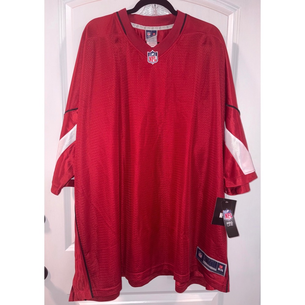 NFL Pro Line Arizona Cardinals Jersey Mens Size 5XL‎ Red Football